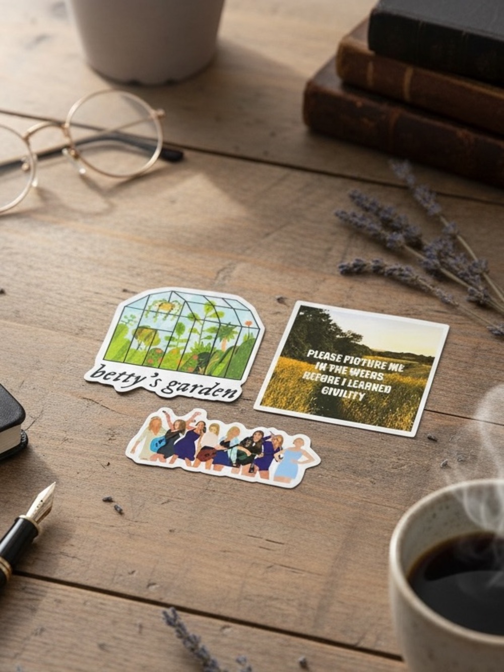 Taylor Swift Folklore Stickers